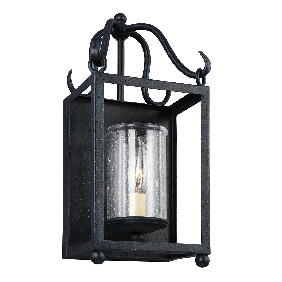 Wandleuchte Fe-Declaration1 - Dunkelgrau, KONVENTIONELL, Metall (17.9l) - Elstead Lighting