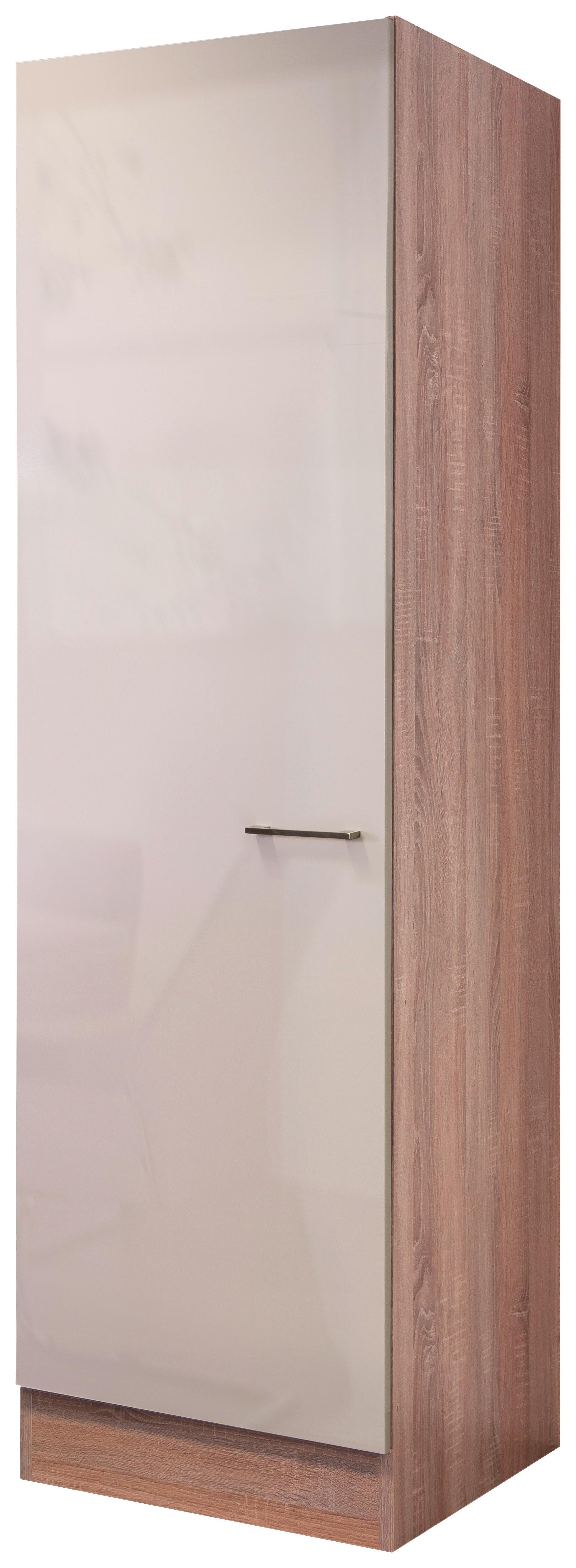 Küchen-Hochschrank Nepal B: 50 cm Kaschmir 3 Einlegeböden