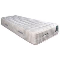 Taschenfederkernmatratze Lime Pure 90x200 Cm H2 H: 30 Cm - Weiß, Basics, Textil (90/200cm) - Linea Natura