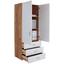 Schrank Tio - Eichefarben/Weiß, MODERN, Holzwerkstoff (80/183/37,5cm) Schrank Tio - Eichefarben/Weiß, MODERN, Holzwerkstoff (80/183/37,5cm)