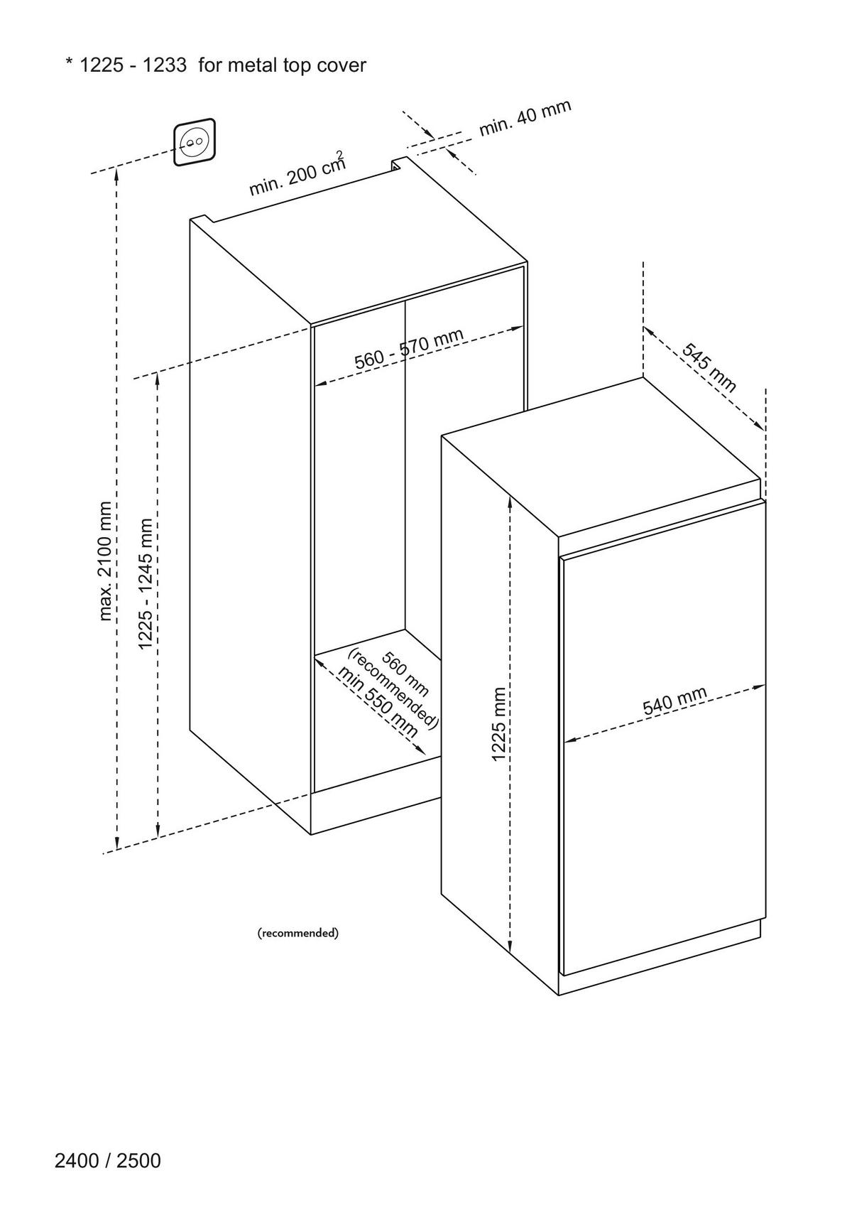 Küchenzeile mit Geräten 280 cm Weiß/Lärche Dekor - Wildeiche/Lärchefarben, ROMANTIK / LANDHAUS, Holzwerkstoff (280cm) - Respekta