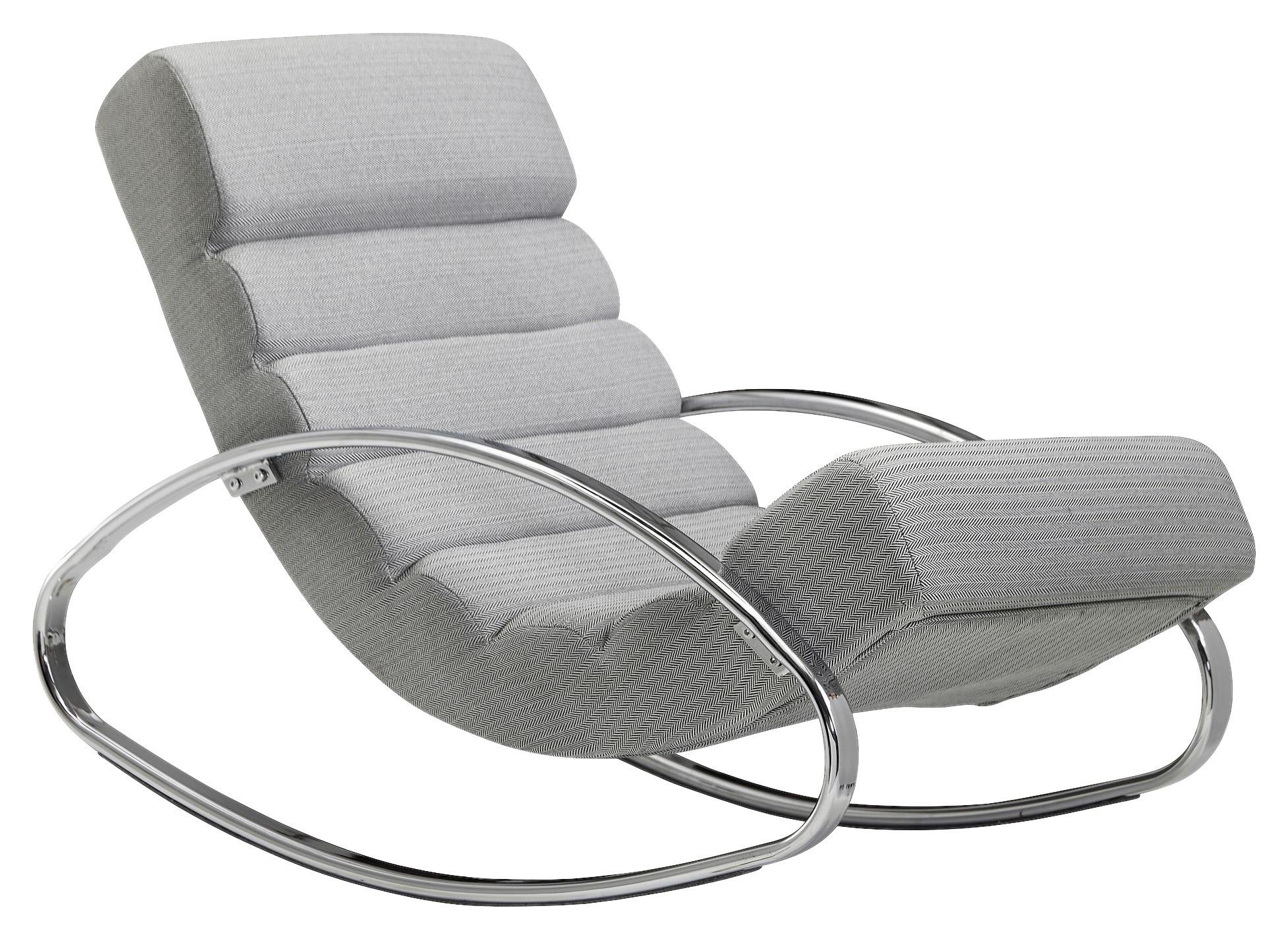 Relaxačí Válenda Wohnling Šedá - šedá/barvy stříbra, Moderní, textil (61/81/111cm) - MID.YOU