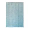 Flachwebteppich Aperitif Türkis, 160x230 cm - Türkis, KONVENTIONELL, Textil (160/230cm)