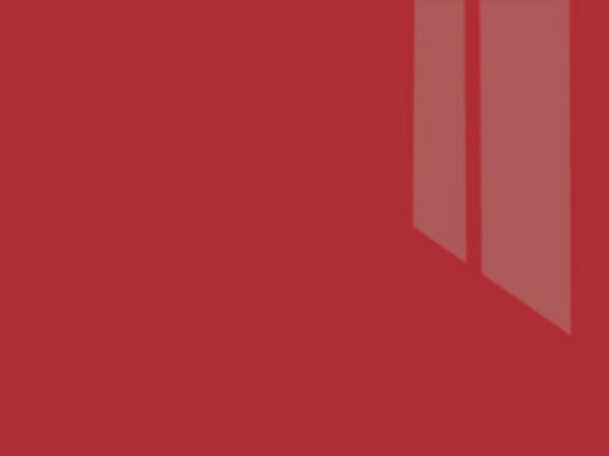 Küchenleerblock Ip4050 - Rot/Weiß, Design, Holzwerkstoff (215cm) - Impuls