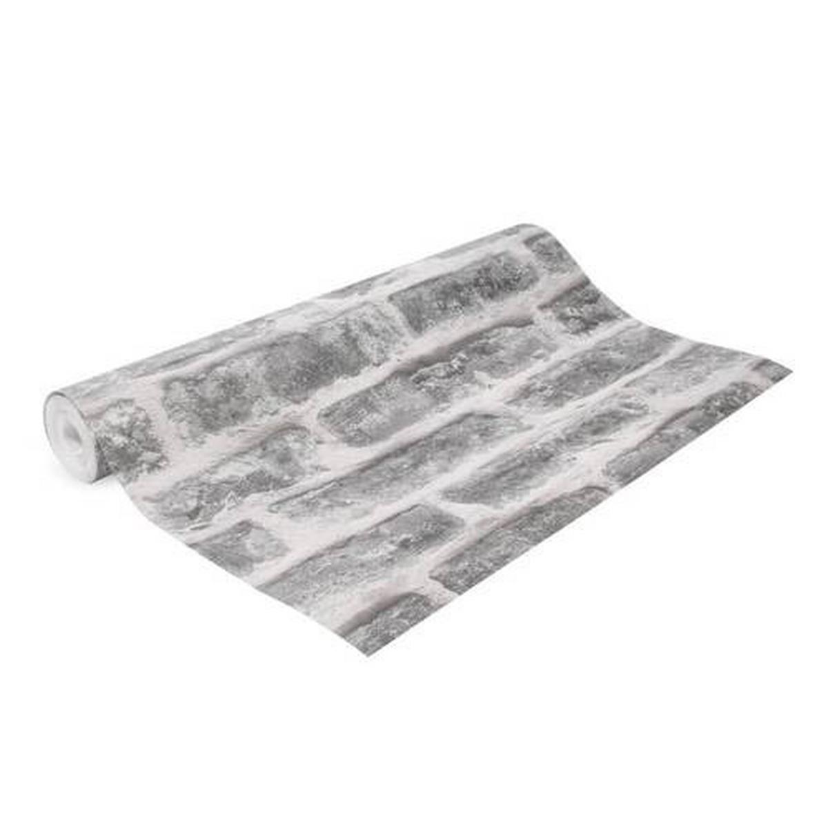 Vliestapete Struktur Schwarz B: 52 Cm - Schwarz, Basics, Papier/Kunststoff (52/1000cm)