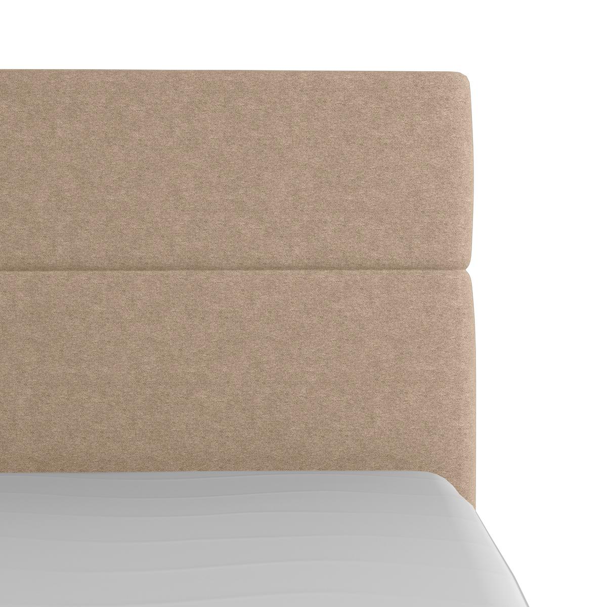 Boxspringbett mit Bettkasten Verona 180x200 cm Naturfarben - Schwarz/Naturfarben, MODERN, Karton/Holzwerkstoff (180/200cm) - MID.YOU