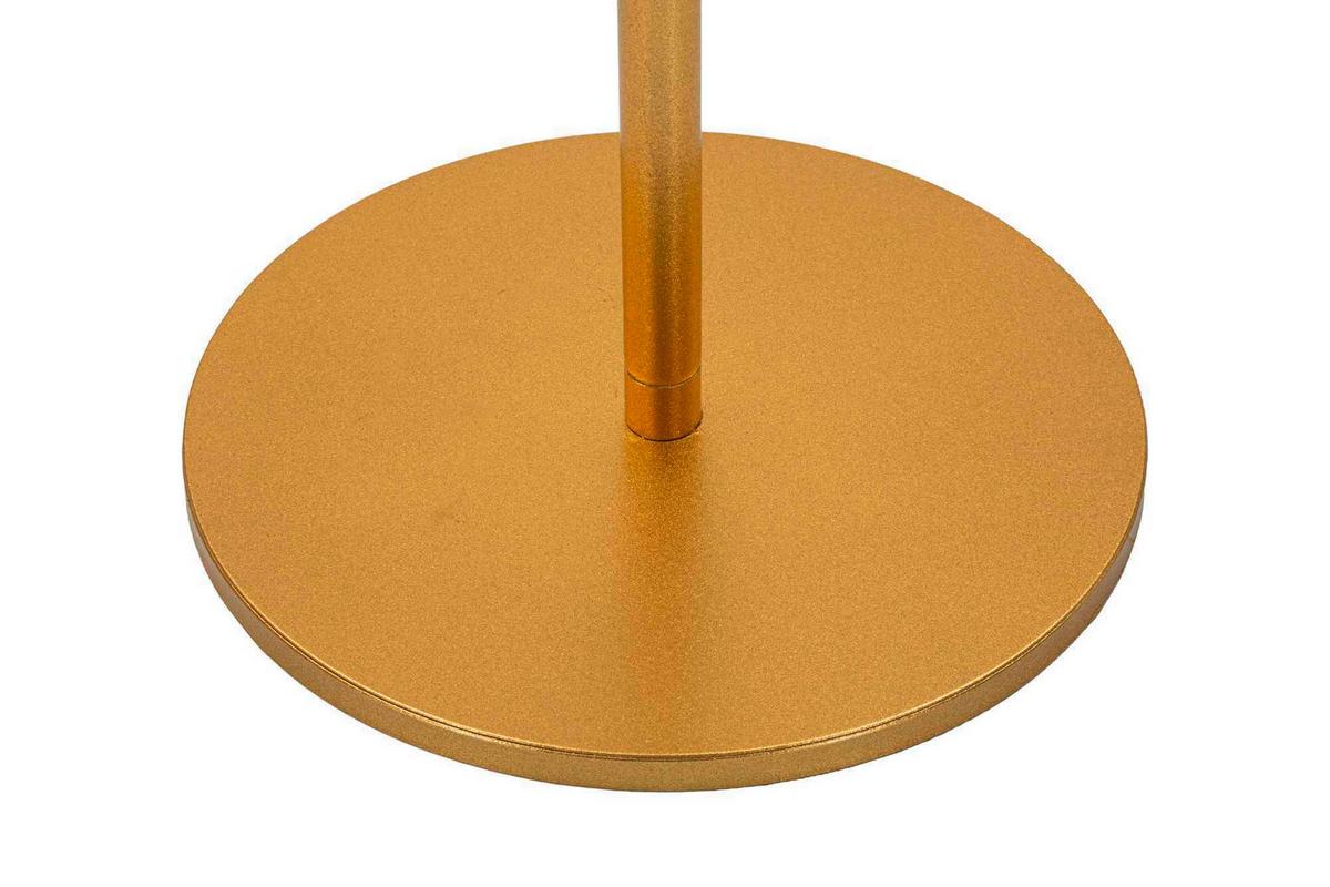 Couchtisch Doha Goldfarben B: 51 Cm - Goldfarben, Basics, Metall (51/100/51cm)