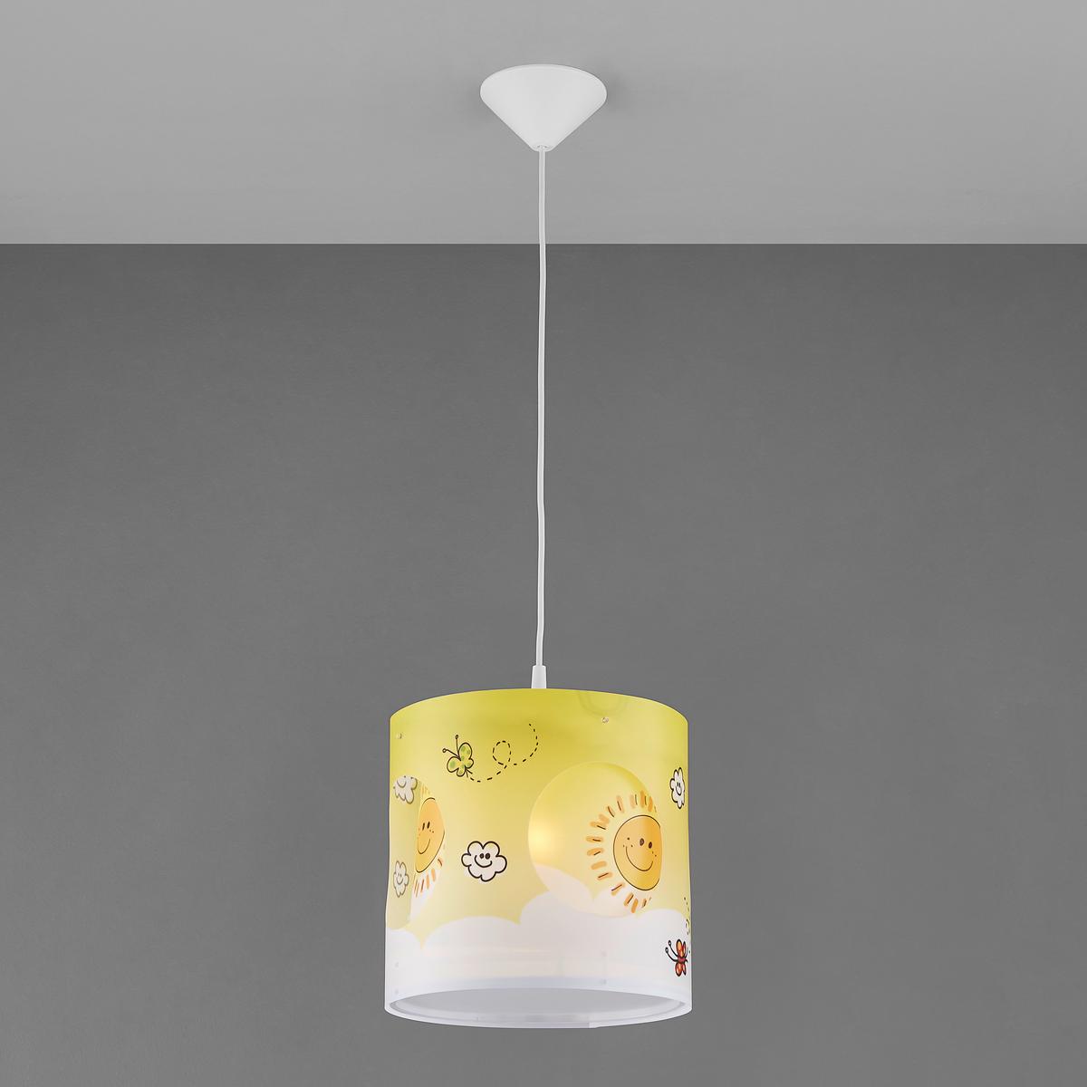 Kinderhängeleuchte 120 Sunny - Multicolor, LIFESTYLE, Kunststoff (25/27cm) - Niermann