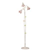 Stehleuchte 4217/pt3 - Weiß, Natur, Glas/Metall (42/30/168cm)