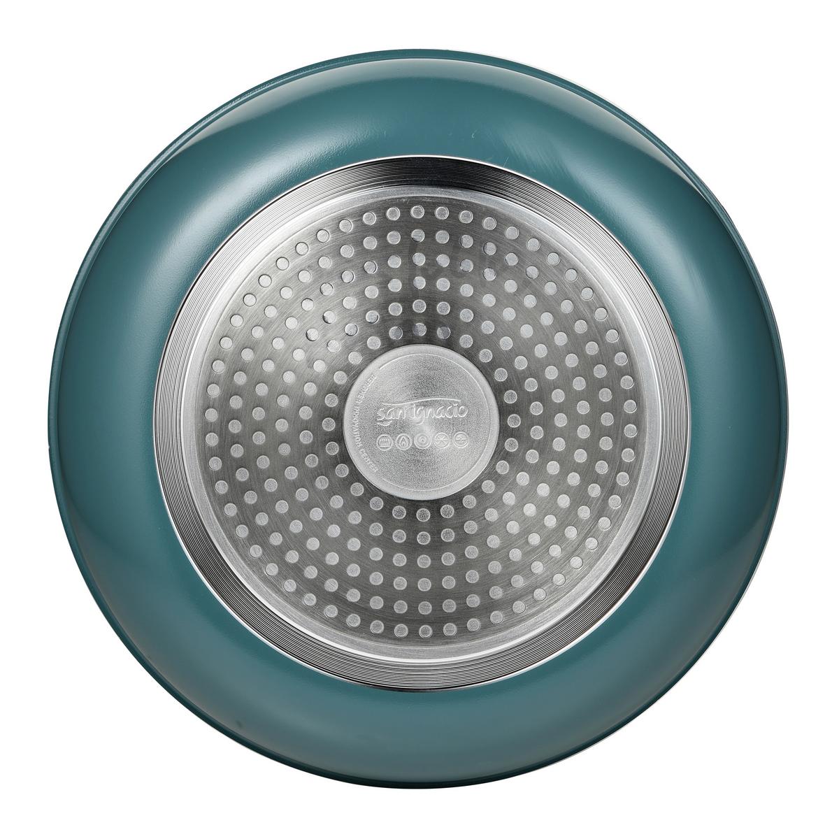 Pánev na smažení Ø 24 cm - zelená, Konvenční, kov (24/4,5cm) - Mömax