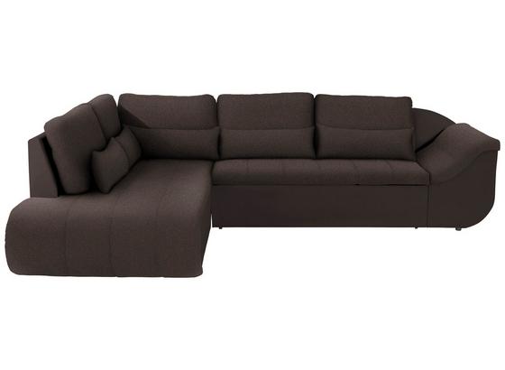 Wohnlandschaft in L-Form Carisma 210x300 cm - Dunkelbraun/Schwarz, MODERN, Textil (210/300cm) - Ombra Wohnlandschaft in L-Form Carisma 210x300 cm - Dunkelbraun/Schwarz, MODERN, Textil (210/300cm) - Ombra