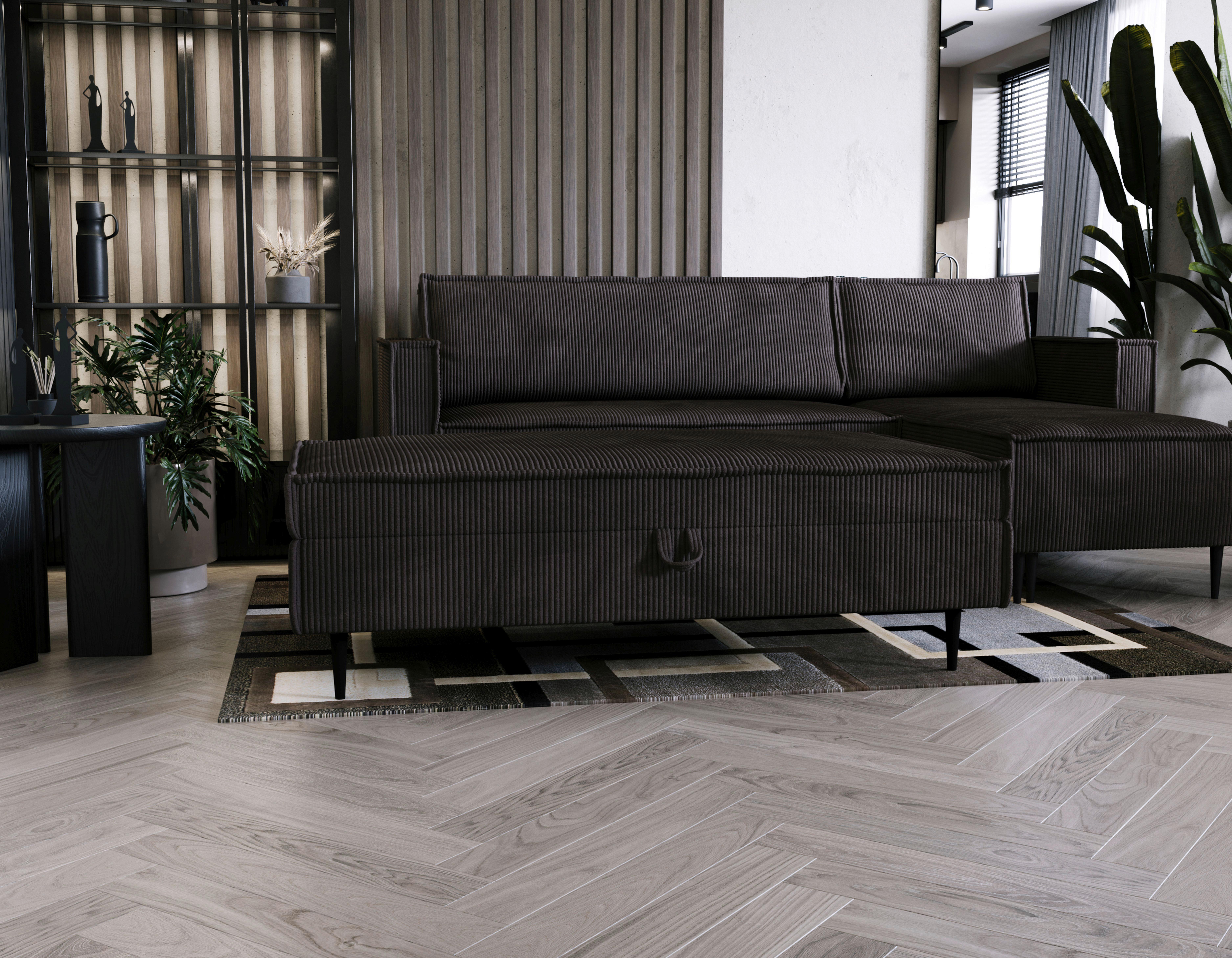Ranger Graphitfarben B: 135 cm - Schwarz/Graphitfarben, Design, Textil (135/45/75cm) - Livetastic