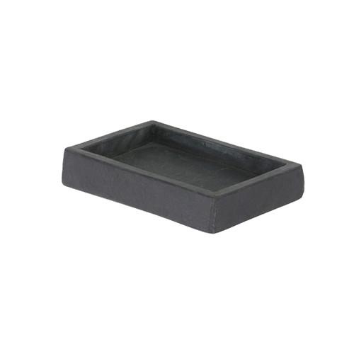 MÝDLENKA LOKI - antracitová, přírodní materiály (13,5/9/2,5cm)
