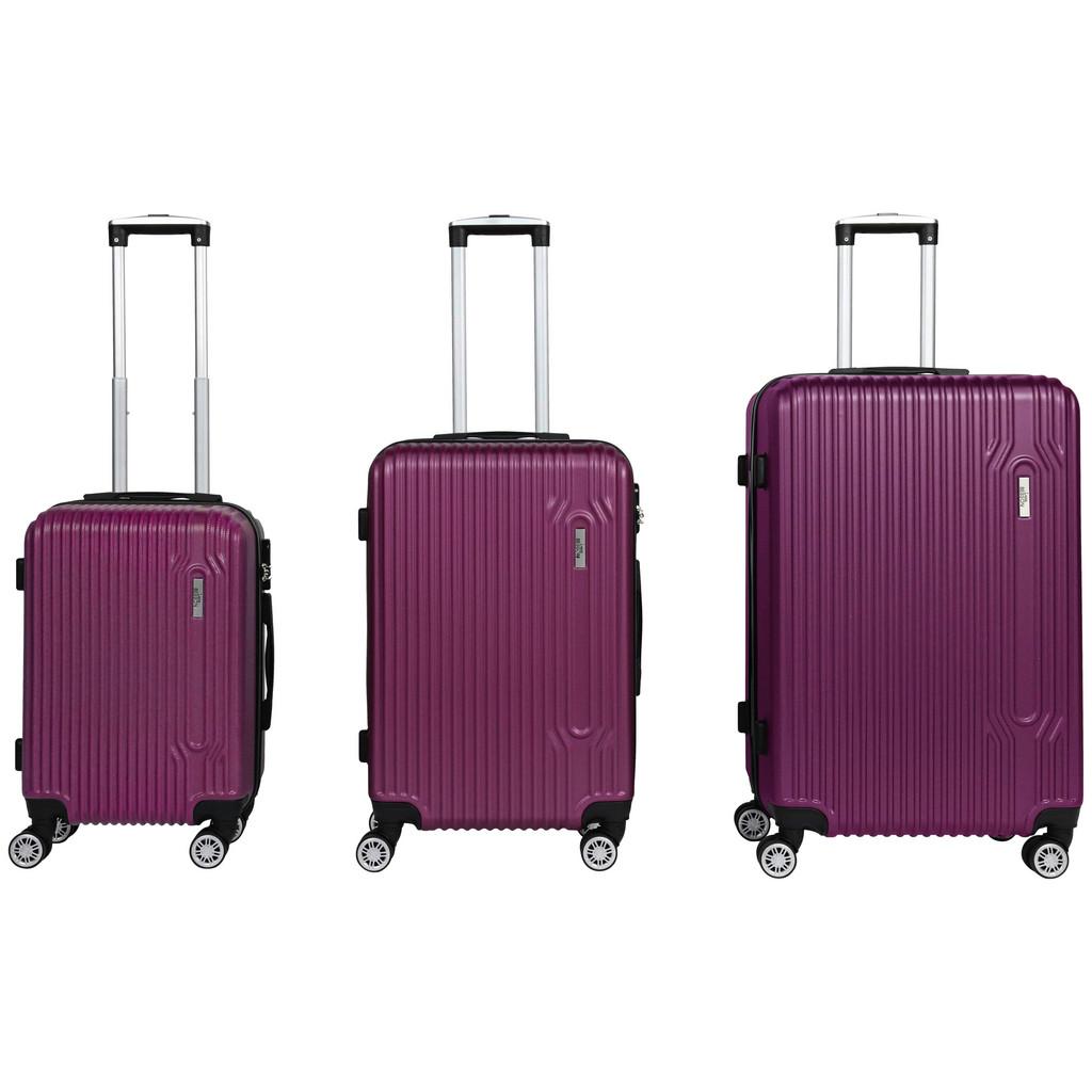 Reisekoffer Set 3--Teilig Palermo 4 Rollen Hartschale