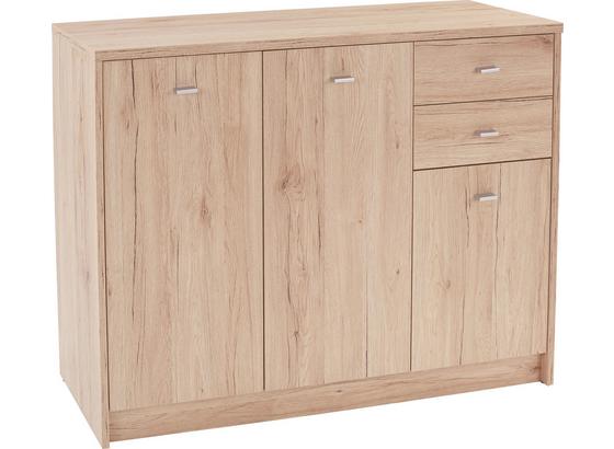 Komoda 4-you Yuk05 - farby dubu, Moderný, kompozitné drevo (109,1/85,4/34,6cm) Komoda 4-you Yuk05 - farby dubu, Moderný, kompozitné drevo (109,1/85,4/34,6cm)