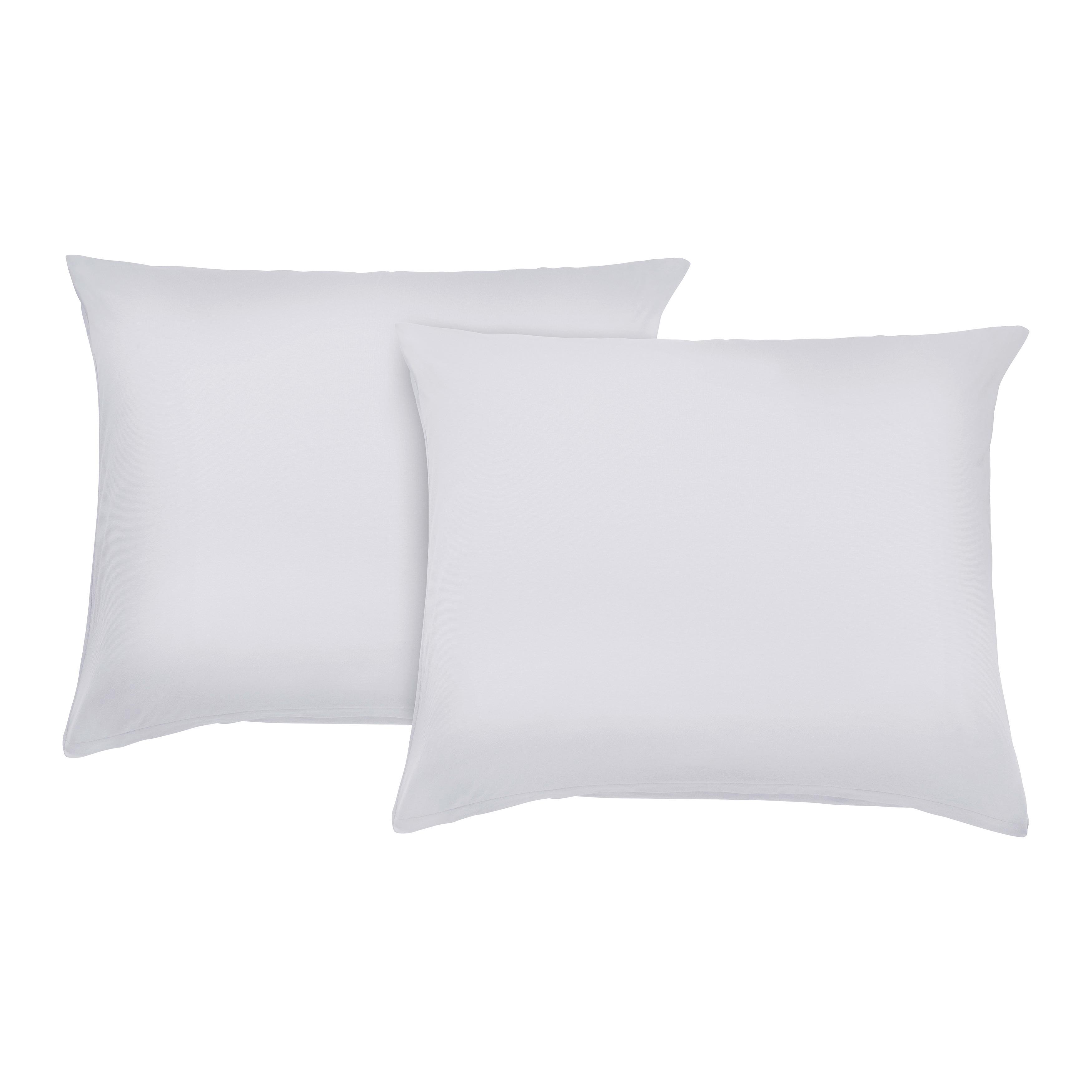 Sada potahů na polštář Basic, 70/90cm, bílá - bílá, Moderní, textil (70/90cm) - Modern Living