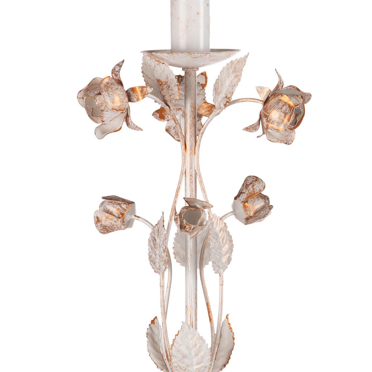 Tischleuchte Perlmutt L: 20 cm 6w - Perlmutt/Weiß, KONVENTIONELL, Kunststoff/Metall (20/20/40cm)