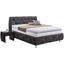 Boxspringbett im Lederlook 180x200cm Gasira, Grau - Silberfarben/Grau, KONVENTIONELL, Textil (180/200cm) Boxspringbett im Lederlook 180x200cm Gasira, Grau - Silberfarben/Grau, KONVENTIONELL, Textil (180/200cm)