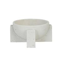 Dekoračná miska GERRY - biela, Basics, plast (11/6cm) - Mömax