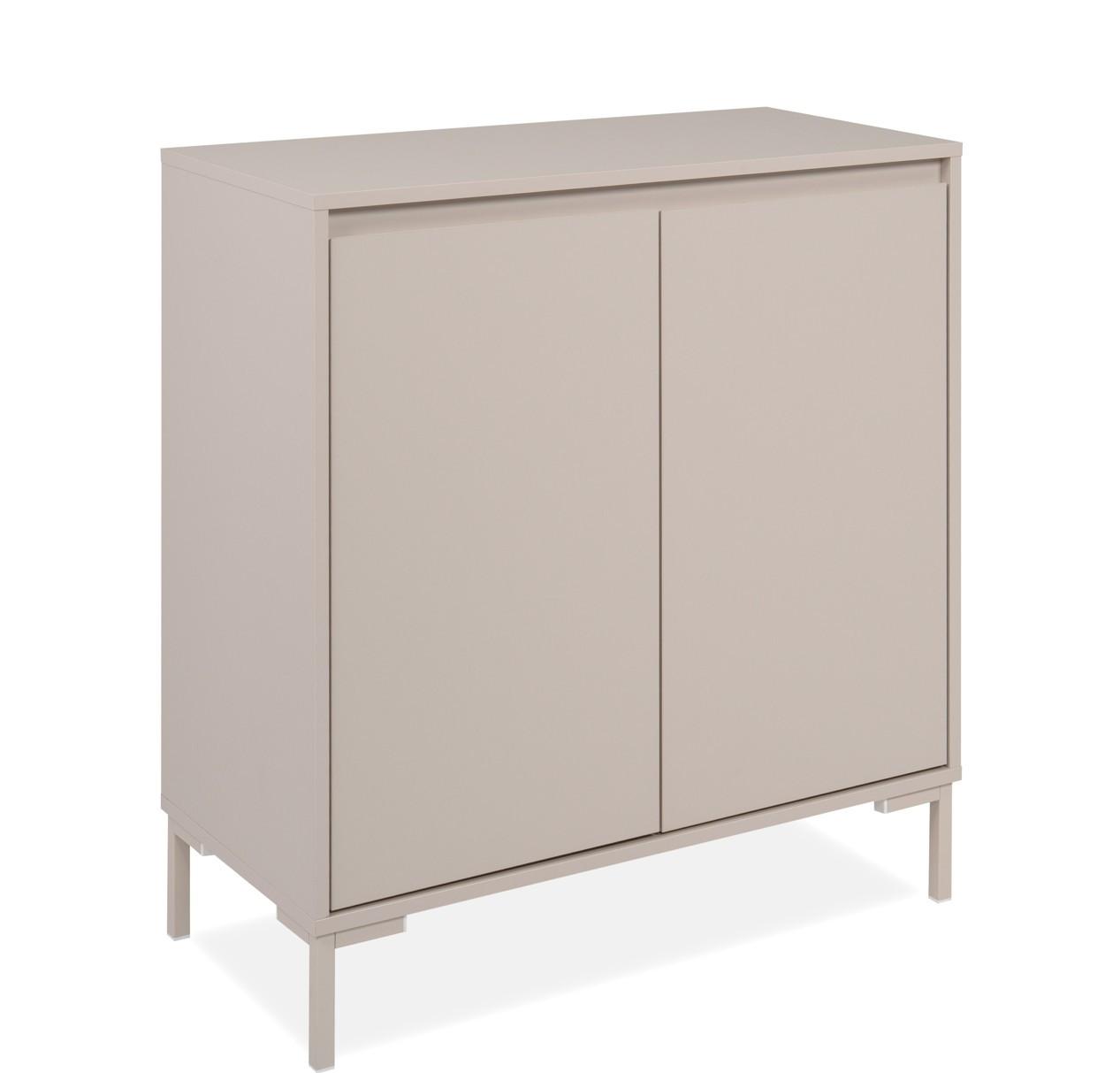 Kommode Korsika Kaschmir B: 81cm - Kaschmir, Design, Holzwerkstoff (81/87/40cm) - MID.YOU