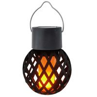 Szolárlámpa Lailah - fekete, Konventionell, műanyag (7/9cm) - Homezone