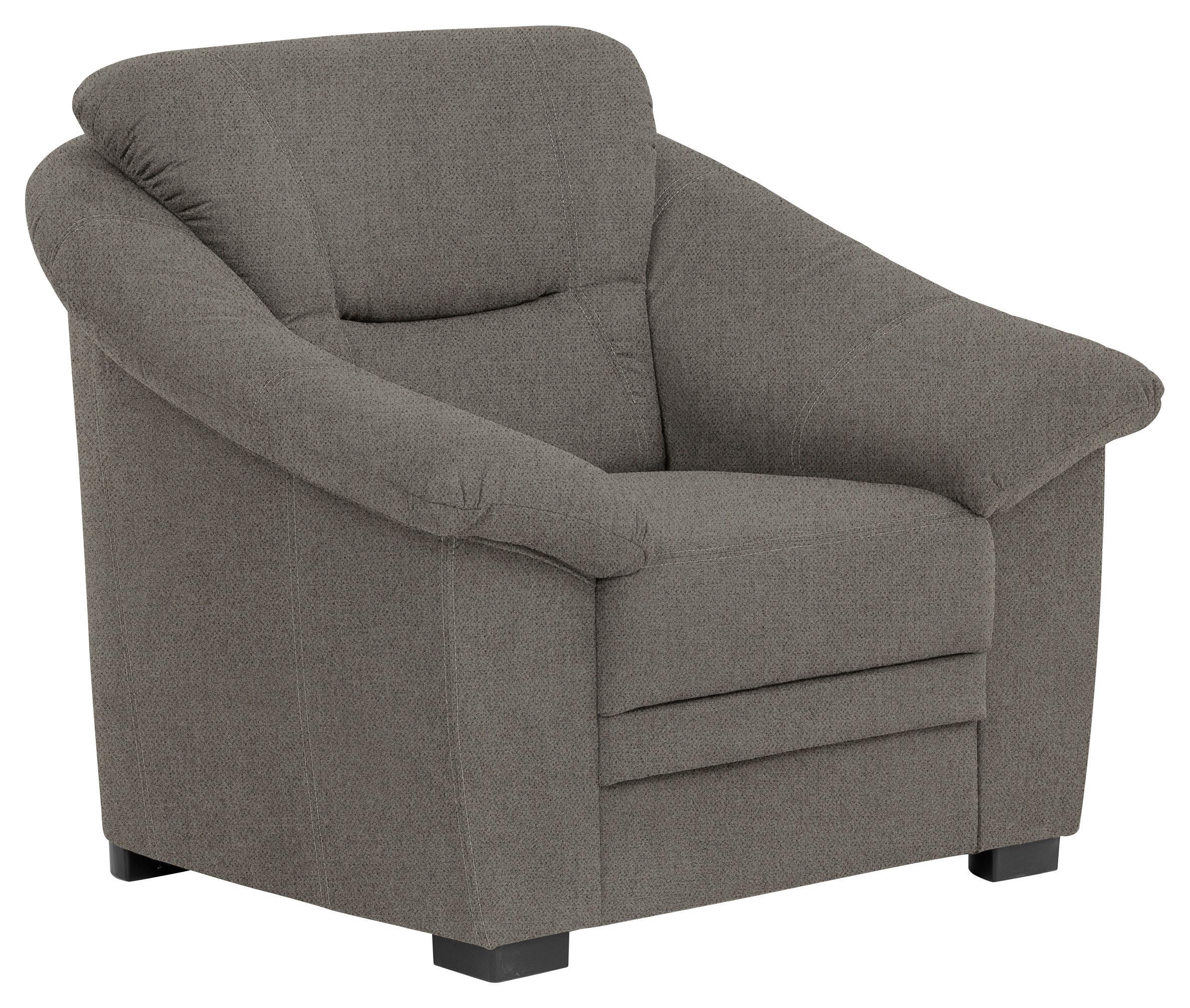 Fotel Mandela - szürke, Modern, textil (108/95-107/91cm)