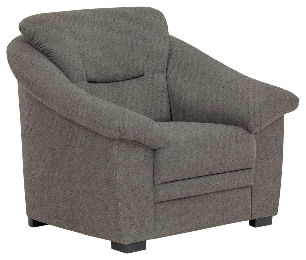 Fotel Mandela - szürke, Modern, textil (108/95-107/91cm)