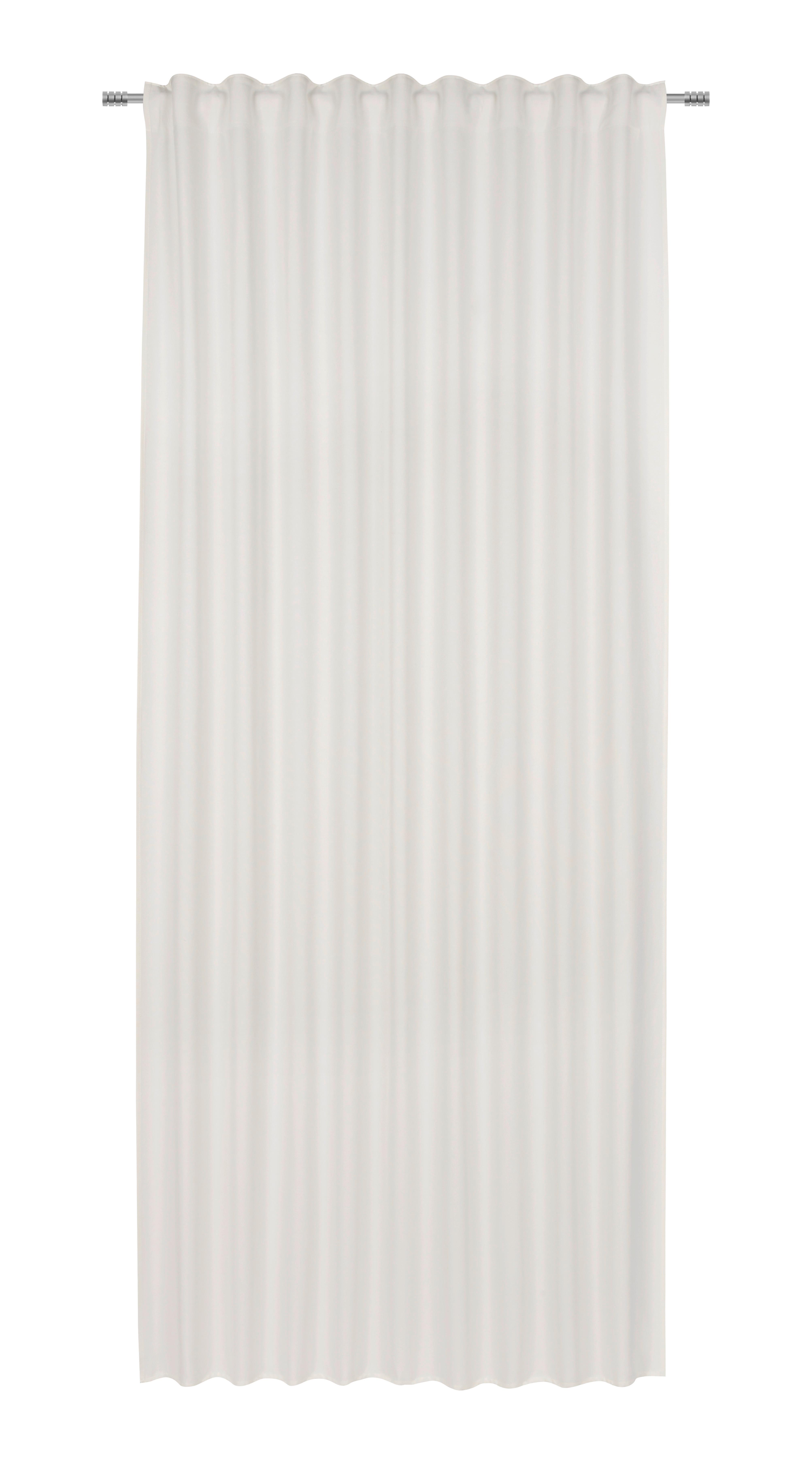 HOTOVÝ ZÁVĚS ULRICH -EXT- -TOP- - bílá, textil (135/245cm) - Modern Living