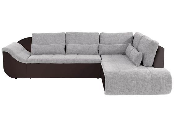 Wohnlandschaft in L-Form Carisma 300x210 cm - Hellgrau/Schwarz, MODERN, Textil (300/210cm) - Ombra Wohnlandschaft in L-Form Carisma 300x210 cm - Hellgrau/Schwarz, MODERN, Textil (300/210cm) - Ombra