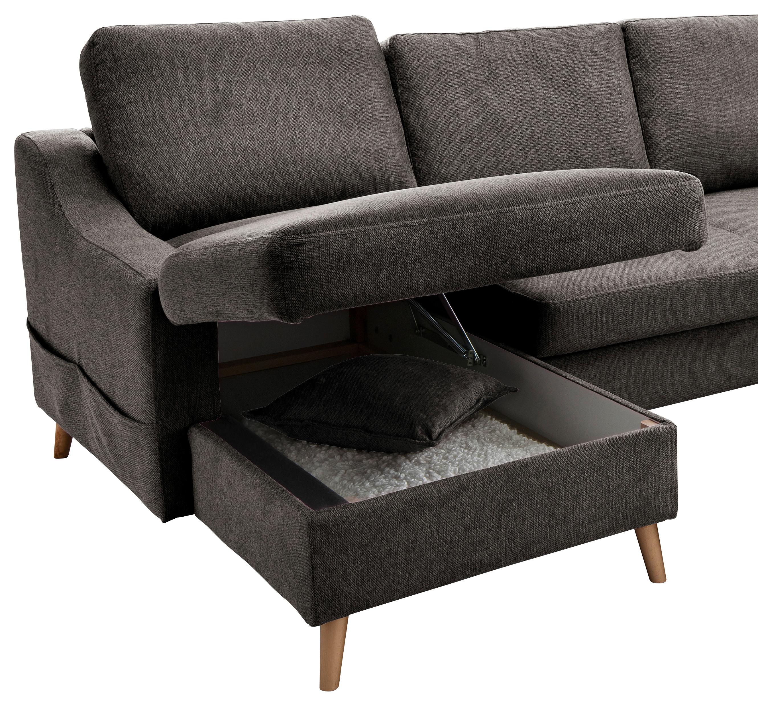 Wohnzimmersofa mit Bettkasten