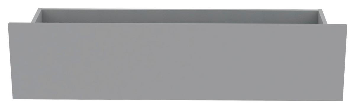 ZÁSUVKA UNIT-ELEMENTS - světle šedá, Moderní, kompozitní dřevo (90,9/21,9/36,6cm) - Ondega