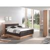 Boxspringbett H2xh3 Mit Topper & Bettkasten 160x200 Moneta - Hellbraun/Eichefarben, MODERN, Holz/Textil (160/200cm) - MID.YOU