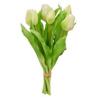 Tulipán TULPENBUND I - bílá/zelená, Konvenční, kov/plast (31cm) - Mömax