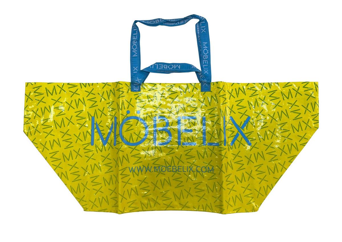 Einkaufstasche Xl Shopping Bag - Blau, KONVENTIONELL, Kunststoff (96/40/40cm)