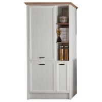 Szekrény Beépíthető Gépekhez Jasmin - Artisan tölgy/mandulafenyő színű, Modern, faalapú anyag (104/216/61cm)