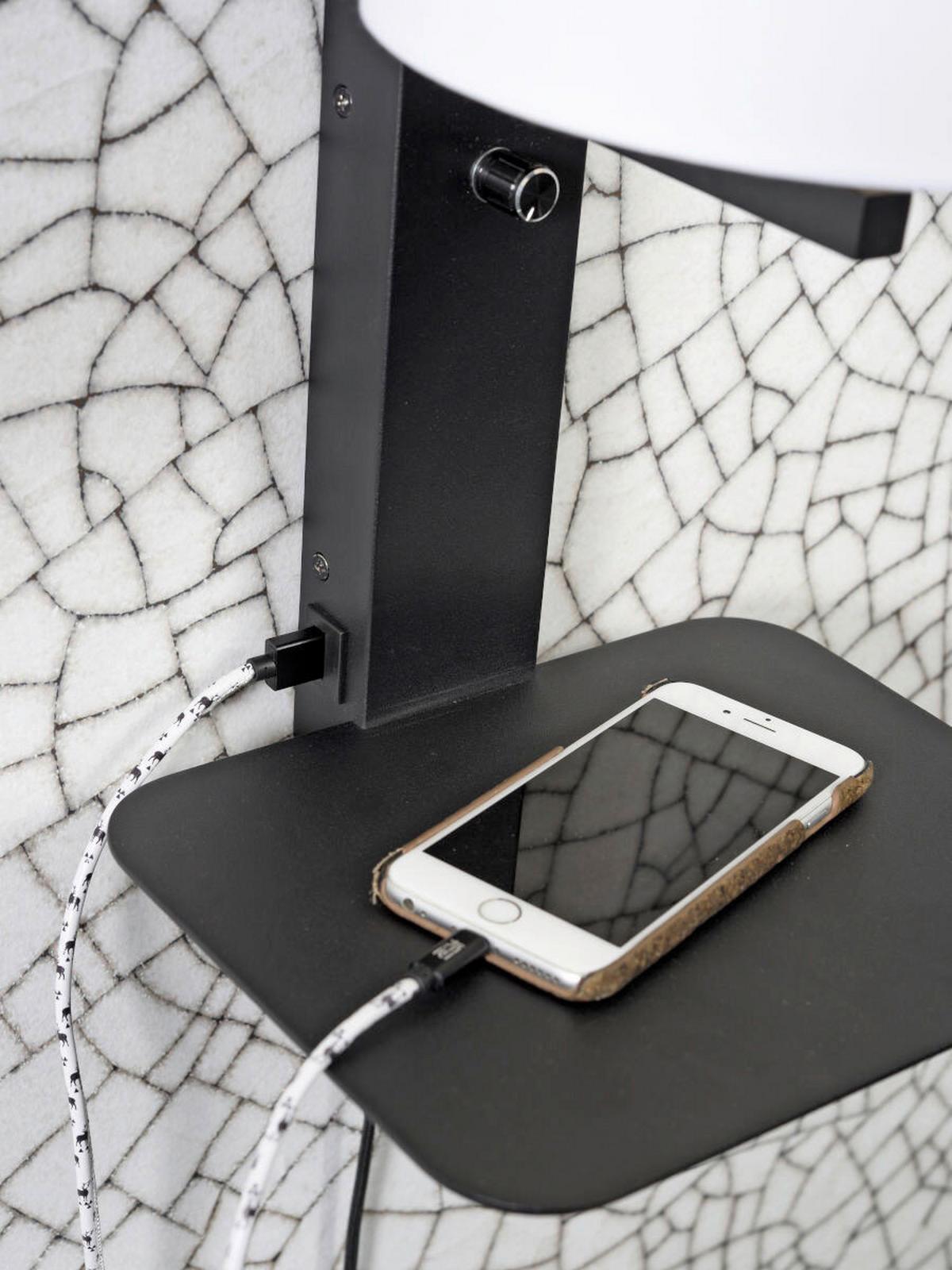 Wandleuchte Florence/Wm/B/1815/W - Weiß, Trend (24/22/42cm) - It's about Romi