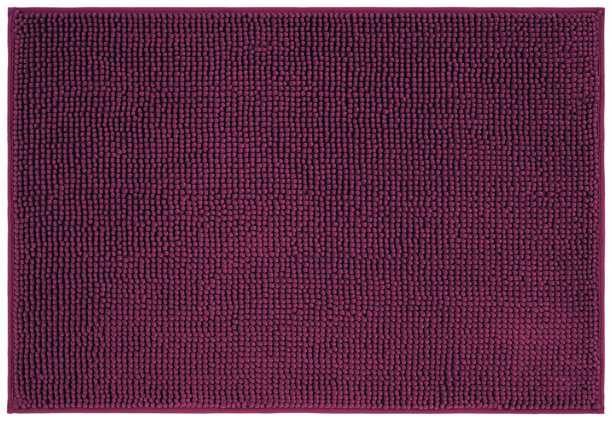 Fürdőszobaszőnyeg Anke - lila, Konventionell, textil (60/90cm) - Luca Bessoni
