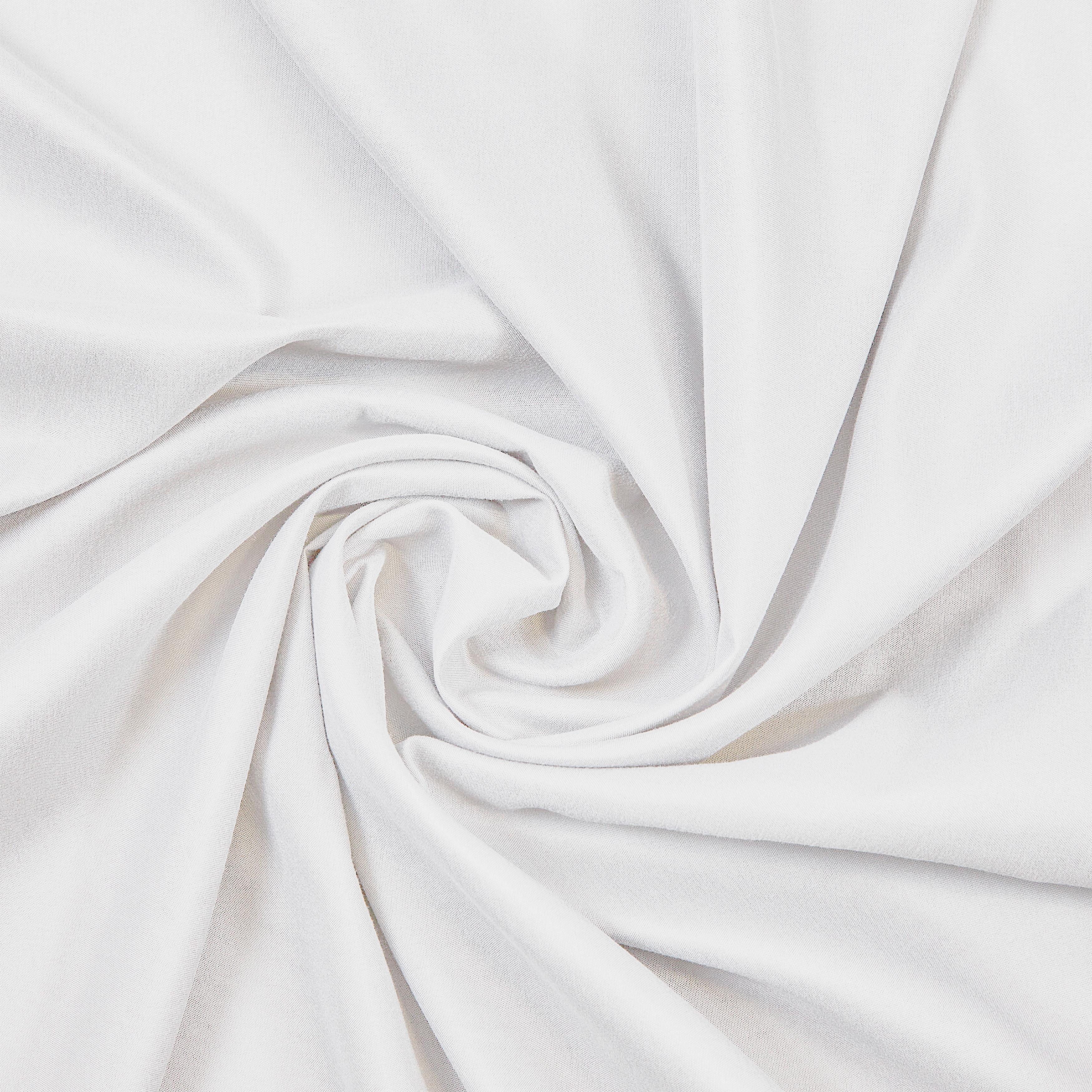 Záves s očkami Abby, 140/235cm, biela - biela, Konventionell, textil (140/235cm) - Modern Living