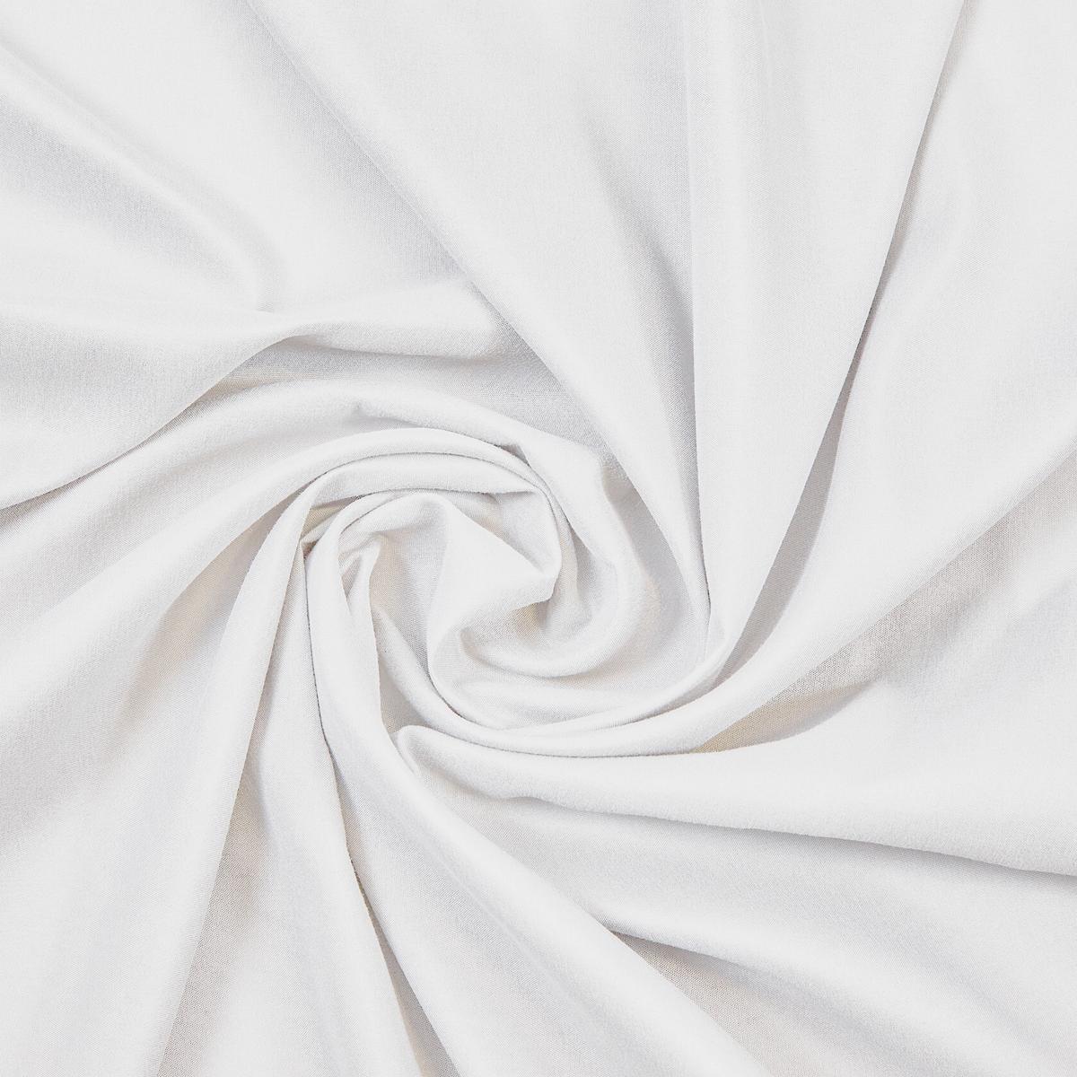 Závěs s očky Abby, 140/235cm, bílá - bílá, Konvenční, textil (140/235cm) - Modern Living
