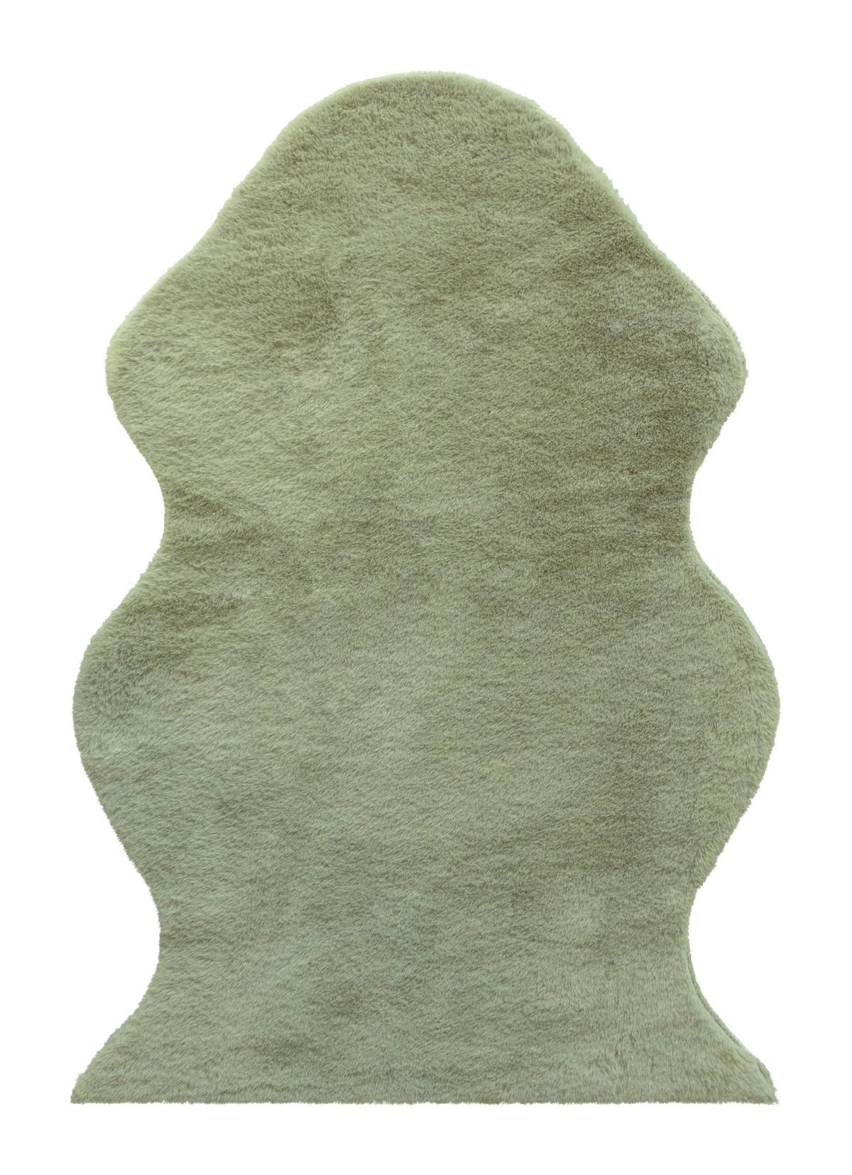 Vorleger Grün - Grün, ROMANTIK / LANDHAUS, Textil (55/80cm) - James Wood