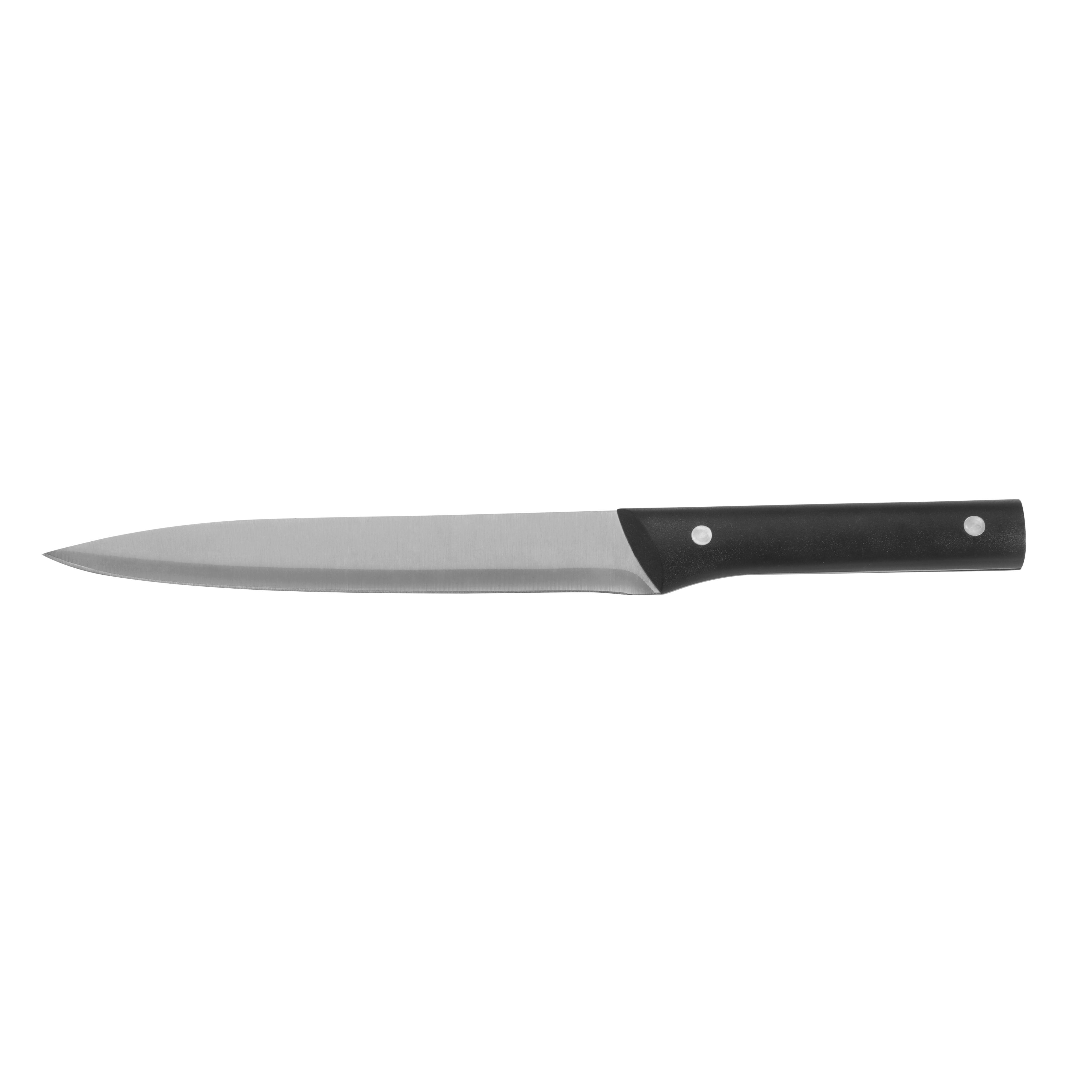 KOCHMESSER JOE - Silberfarben, KONVENTIONELL, Metall (33cm) - Luca Bessoni