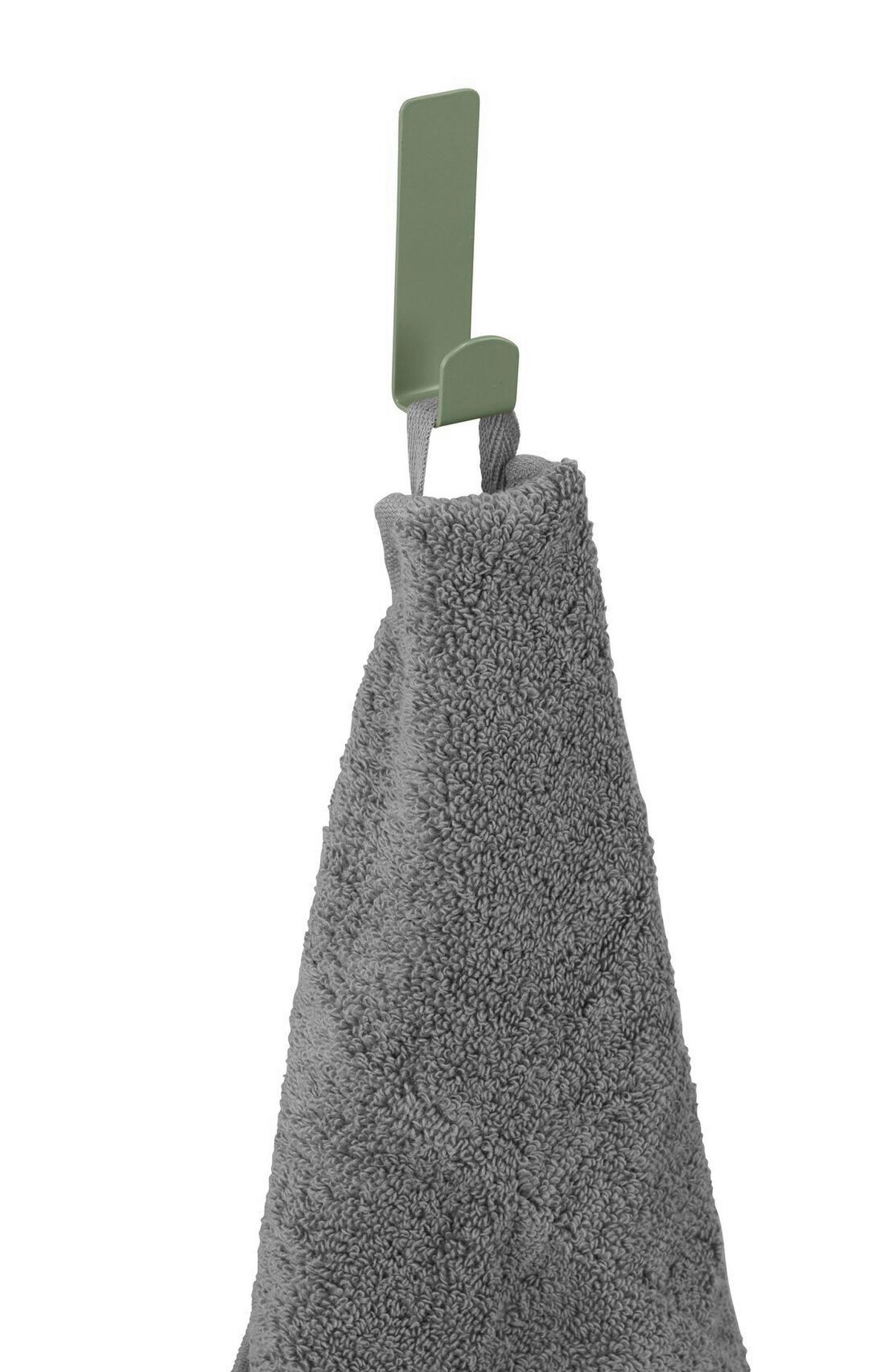 HÁČEK NA STĚNU TURBO-LOC LIZAN - zelená, Moderní, kov (2/7/2cm) - Mömax