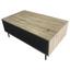 Couchtisch B: ca. 100 cm Naturfarben - Schwarz/Naturfarben, Basics, Holzwerkstoff/Metall (100/39/58cm) Couchtisch B: ca. 100 cm Naturfarben - Schwarz/Naturfarben, Basics, Holzwerkstoff/Metall (100/39/58cm)