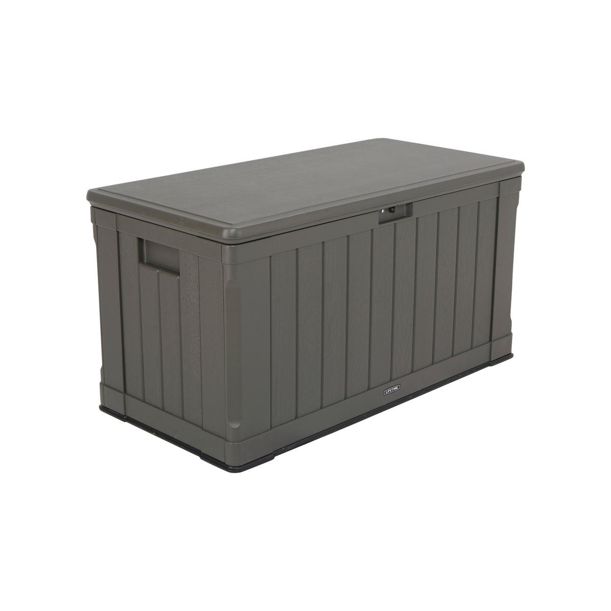 Kissenbox Wasserdicht Premium 128x67x64 cm 440l Braun - Braun, Basics, Kunststoff (128/67/64cm)
