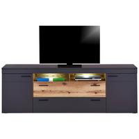 KOMODA POD TELEVIZI HENRY - Moderní, kompozitní dřevo/plast (220/75/47cm)