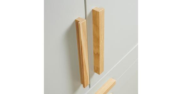 Möbelgriff Unit L: 19 cm Eiche / Mattlack - Naturfarben, MODERN, Holz (19,2cm) - Ondega