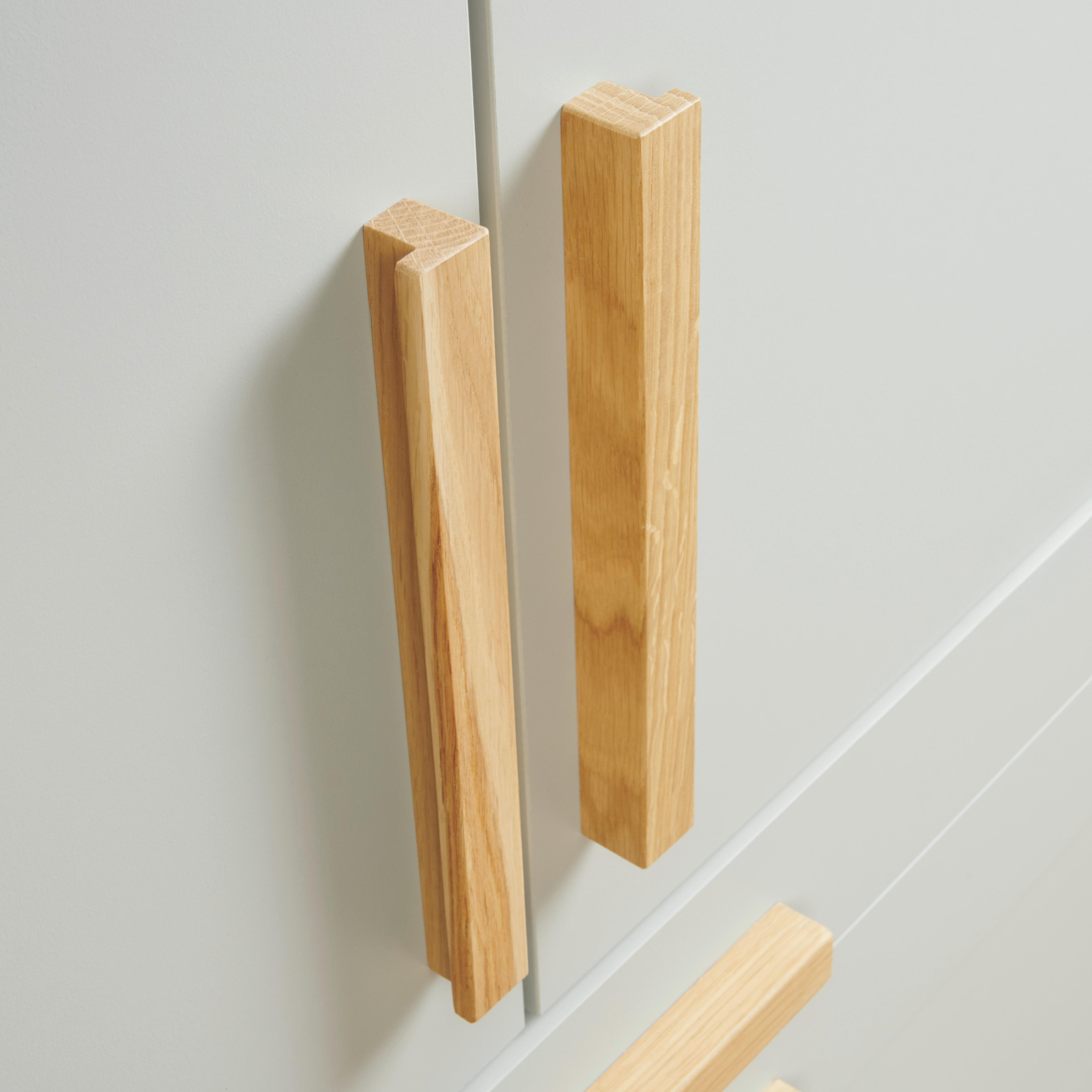 Fogantyú Unit - natúr, Modern, fa (19,2cm) - Ondega