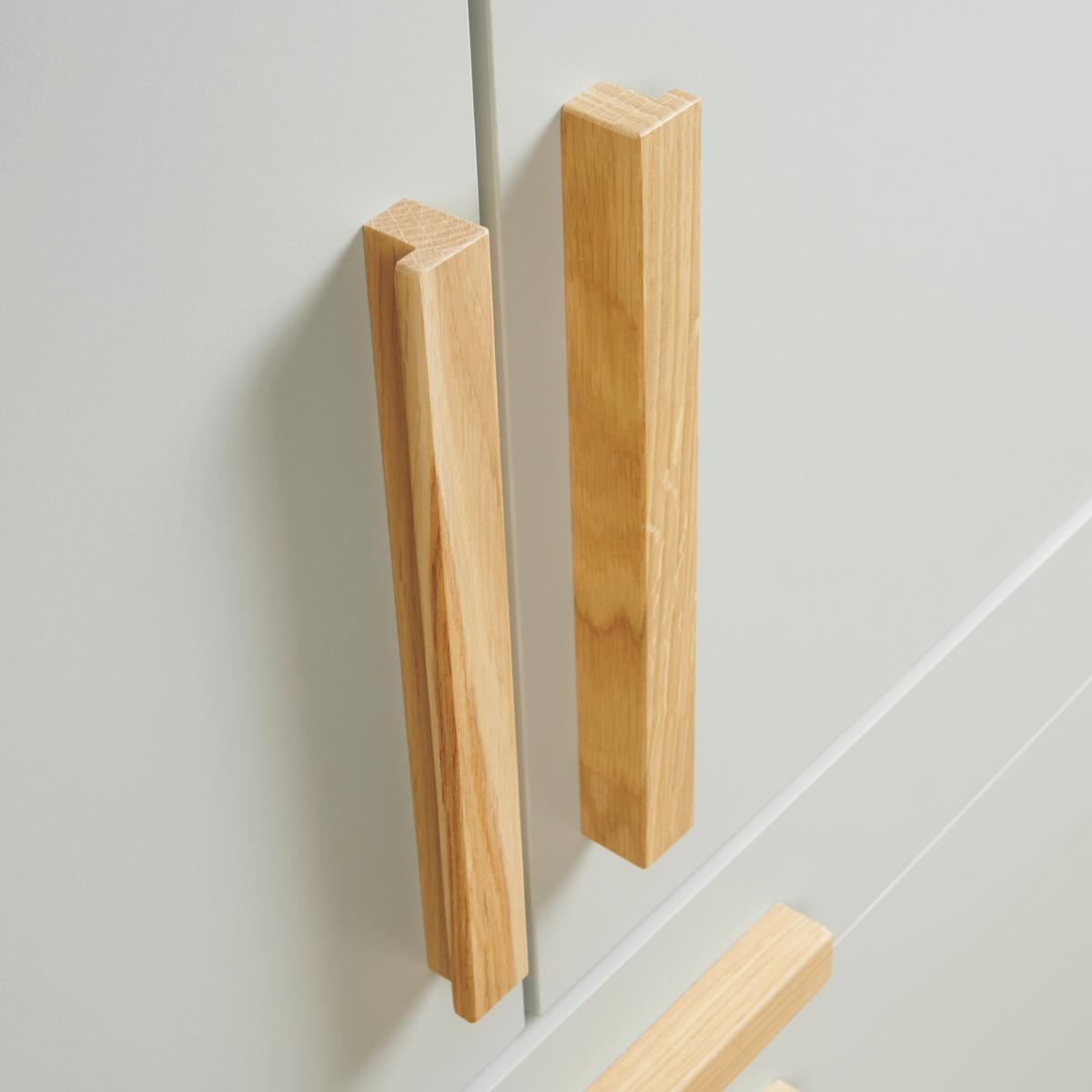 NÁBYTKOVÁ ÚCHYTKA UNIT - prírodná farba, Modern, drevo (19,2cm) - Ondega