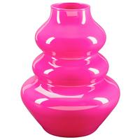 DEKOVASE ALEXA - Magenta, KONVENTIONELL, Glas (7-19/24cm) - Luca Bessoni