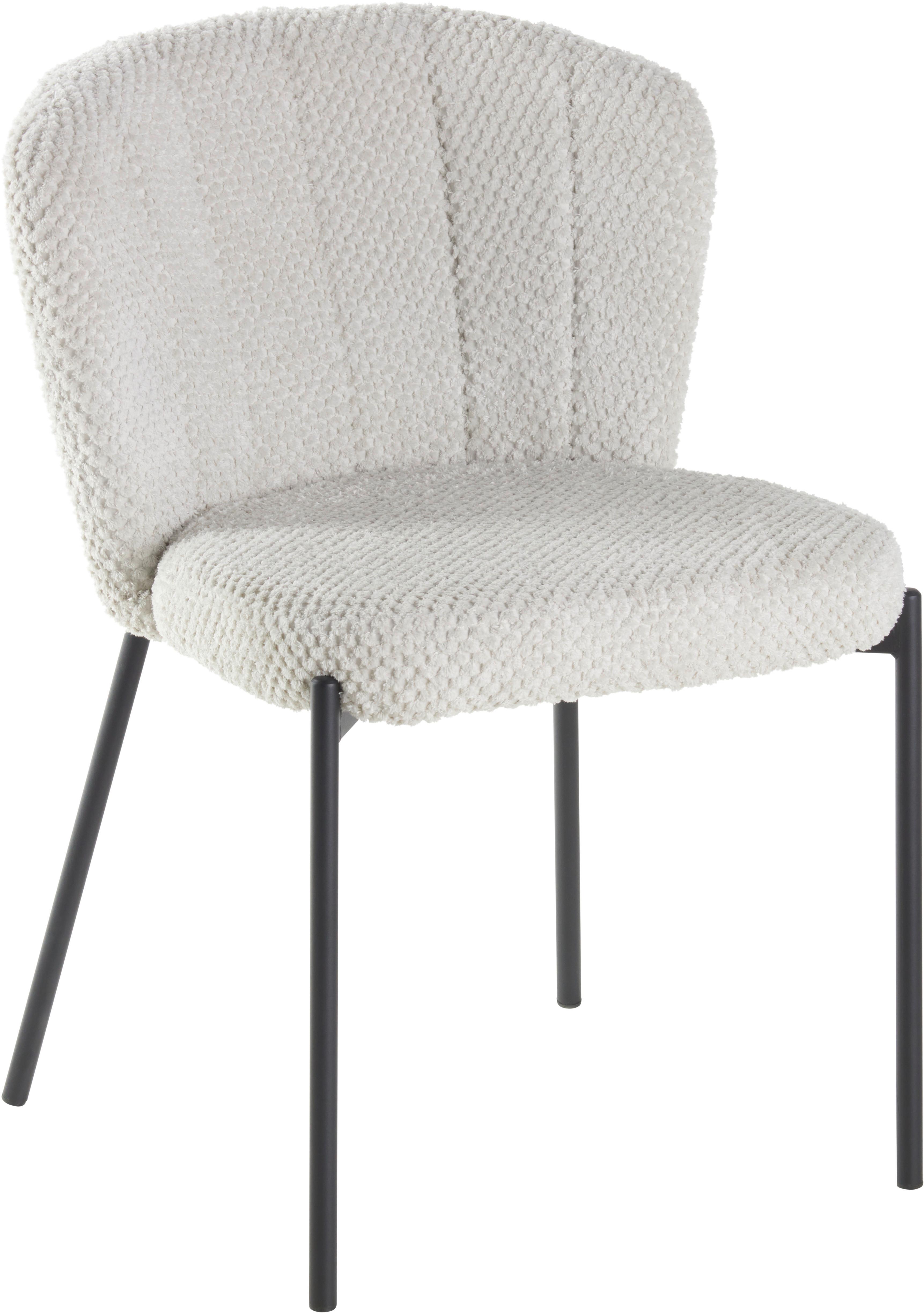 Stuhl Paris - Beige/Schwarz, LIFESTYLE, Holz/Textil (55/79/59cm) - Livetastic